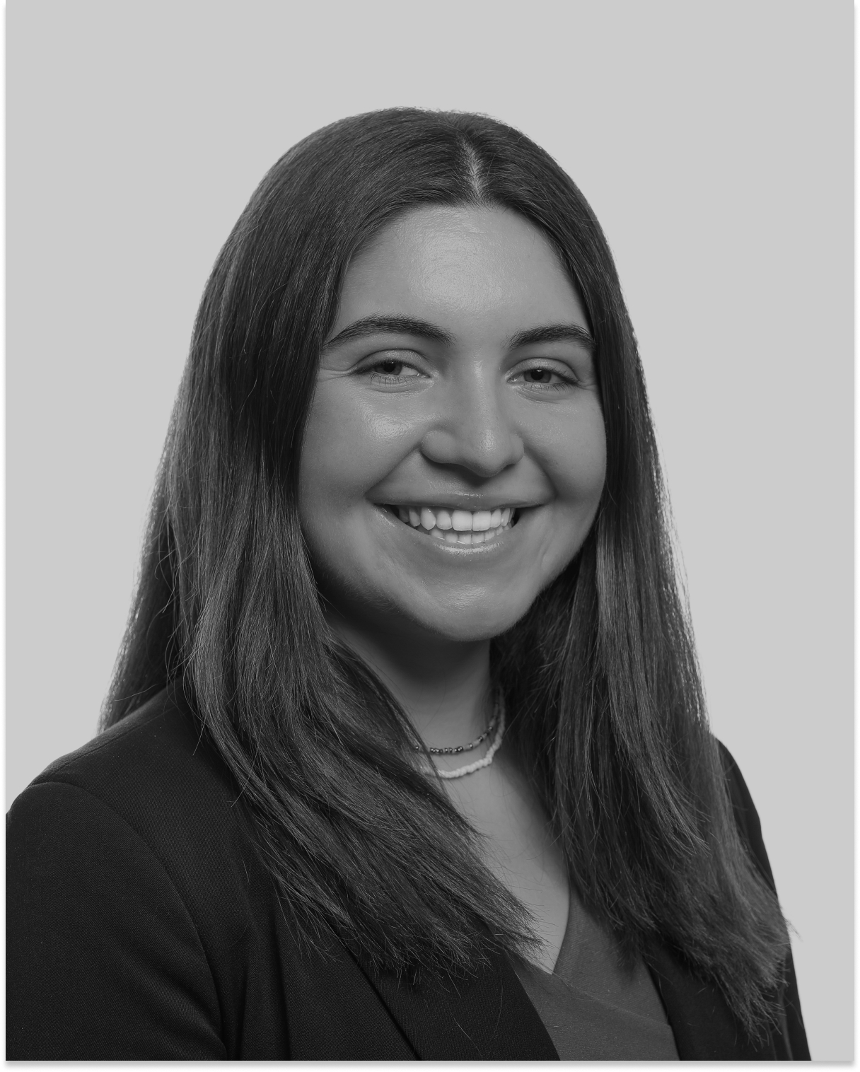 Mirella Baker Headshot BW