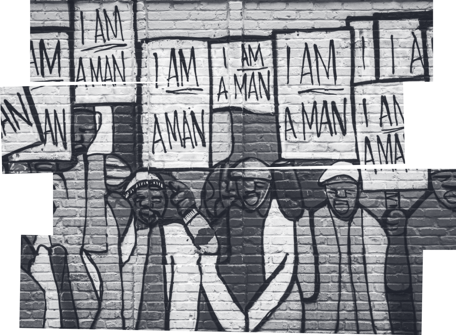 I Am A Man mural.